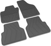 Tapis de voiture en caoutchouc sur mesure pour Volkswagen Tiguan 2007 - 2016 - 4 pièces - Version: Avec siège chauffant