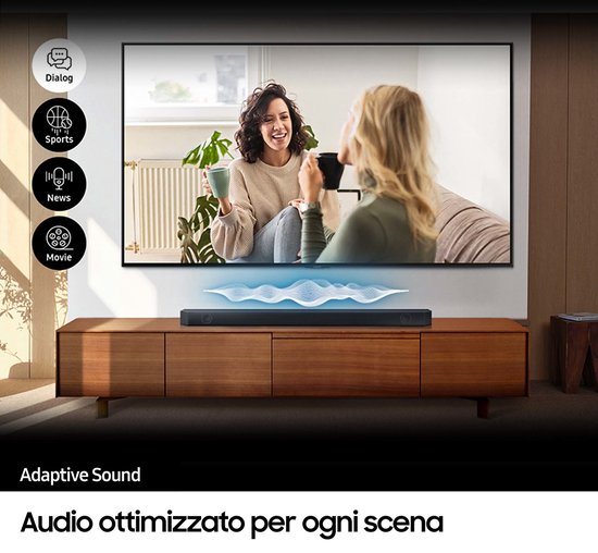 Samsung HW-Q600C - Soundbar - Inclusief subwoofer - Buitenlands model
