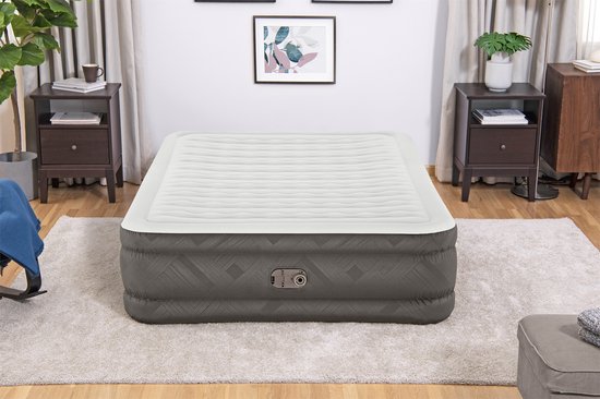 Bestway Luchtbed Fortech met ingebouwde pomp 203x152x46 cm van Bestway — afbeelding 3
