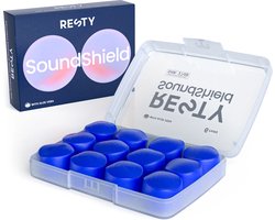 Resty® SoundShields Oordopjes Slapen - Siliconen - 27 dB - 12 Stuks
