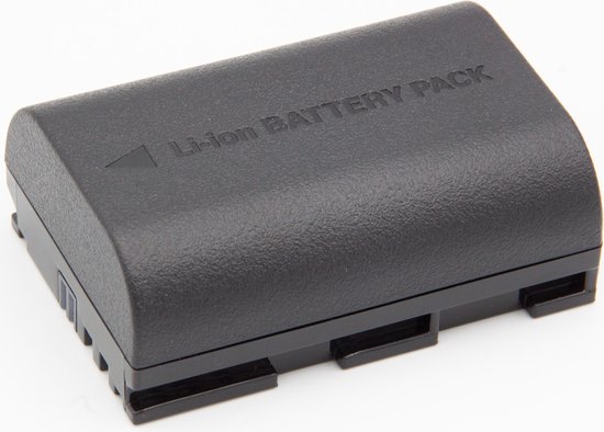 Canon accu LP-E6 2700mAh extra capaciteit Li-ion batterij voor EOS 5D, 6D, 7D, 80D, 90D, R camera’s