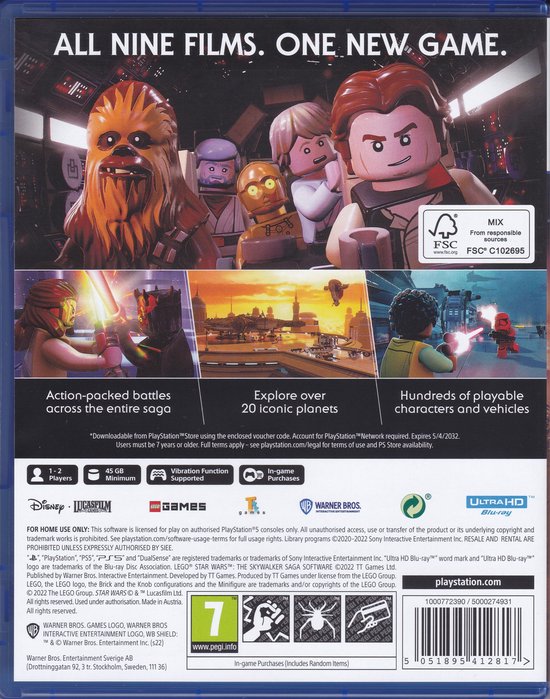 LEGO: Star Wars - The Skywalker Saga (PS5) | Games | bol
