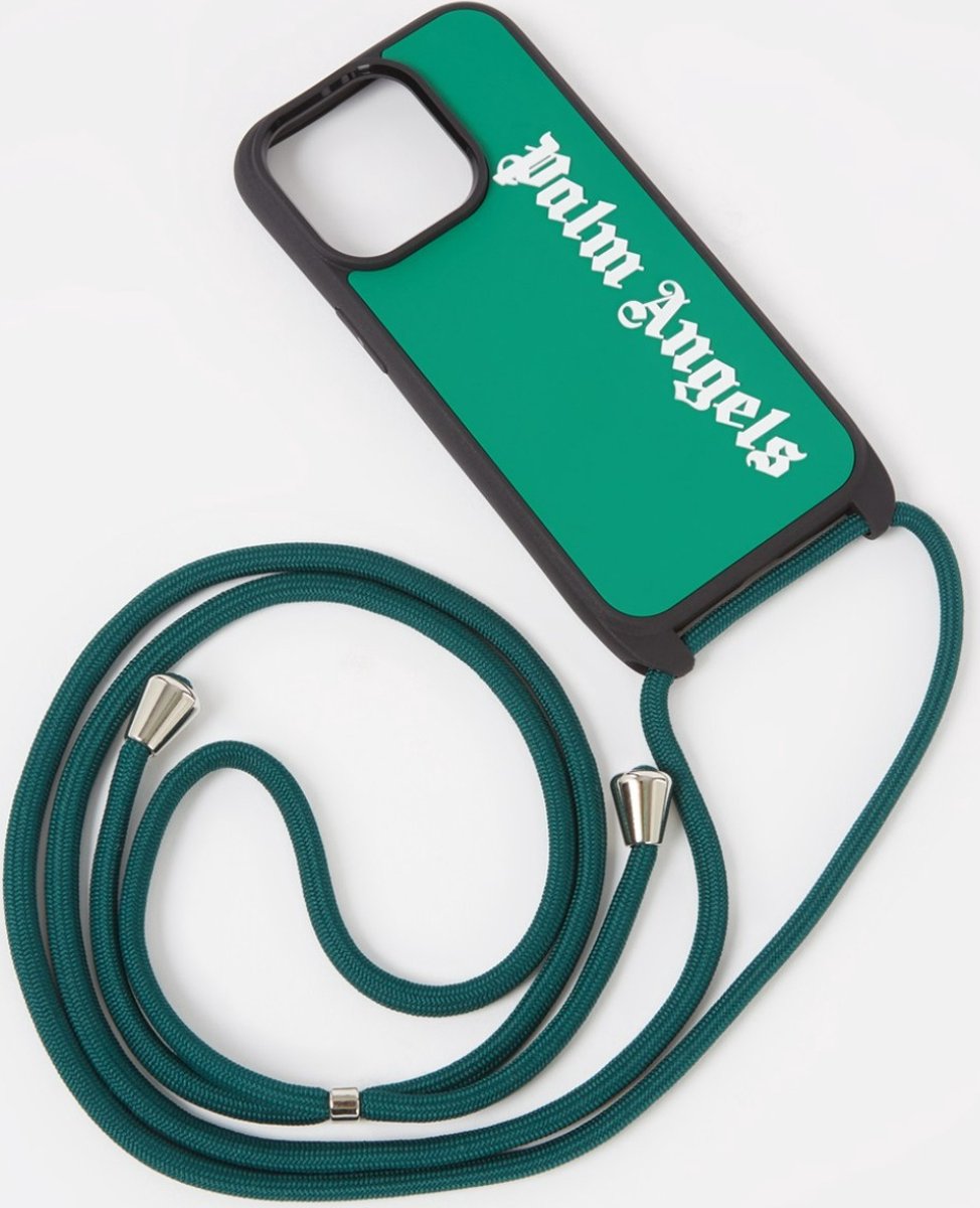 Palm Angels Telefoonhoes met telefoonkoord voor iPhone 14 Pro - Groen