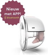 Bol.com Youha - Elektrische borstkolf met App - Gen 2 - Maat 26mm & 28mm - elektrische borstkolf - draadloze borstkolf - BPA vri... aanbieding