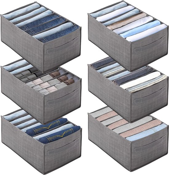 Nordix Kledingkast organizer - Opbergsysteem - Opbergmand - Broeken - Lade - Organizer - Vakken Nordix Kledingkast organizer - Opbergsysteem - Opbergmand - Broeken - Lade - Organizer - Vakken