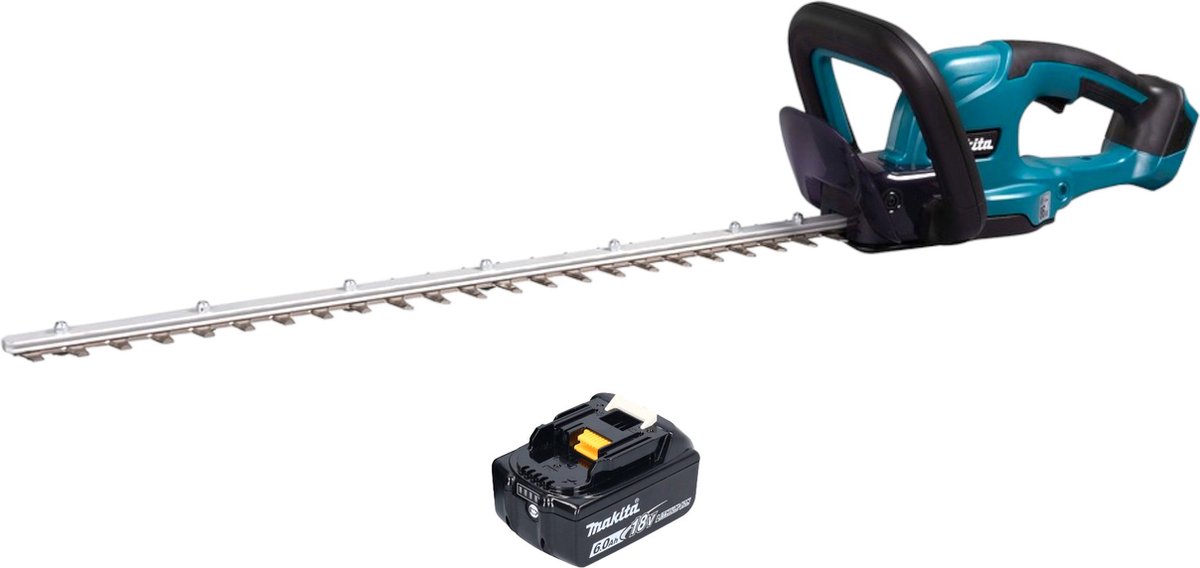 Makita DUH 607 G accu-heggenschaar 18 V 60 cm + 1x accu 6,0 Ah - zonder oplader