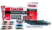 Simson Complete reparatieset e-bike - voorgevormde pleisters - solutie - incl. handschoenen en bandenlichters