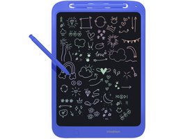 iMoshion LCD Tekentablet voor Kinderen - 11.8 inch - Tekenbord met Kleurenscherm en 2 pennen - Grafische Teken Tablet met Opberghoes - Cobalt Blue