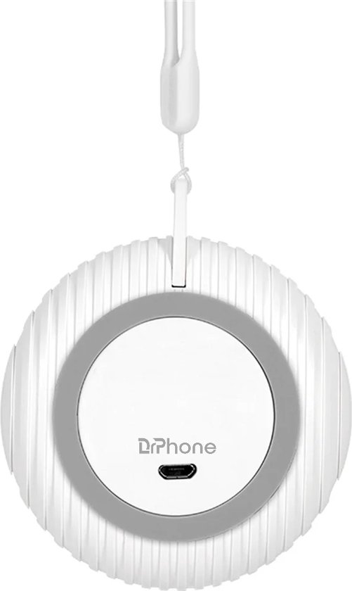 DrPhone BabyBreeze - Draagbare Baby Slaap Machine - 10 Rustgevende Geluiden - Instelbare Volume - Wit van DrPhone — afbeelding 4