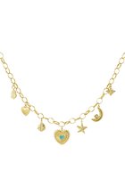 Collier charm Sunny Love - doré