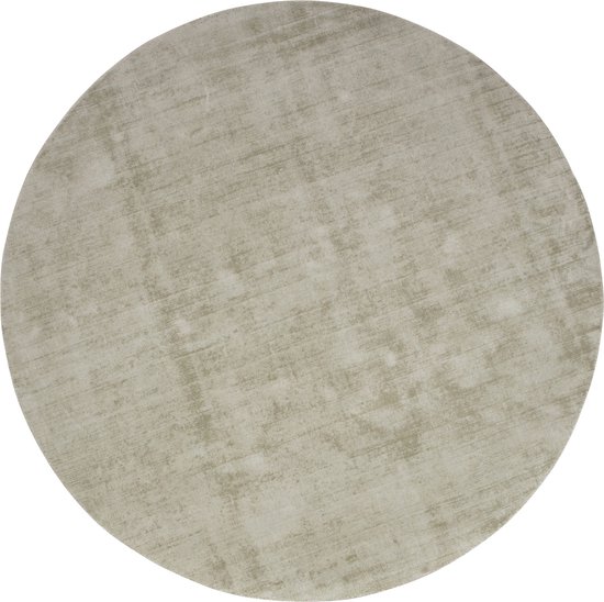 BePureHome Ravel Vloerkleed Ø 200 cm – Pistache