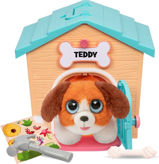 Little Live Pets - My Puppy's Home Mini - Puppy knuffel & Speelset