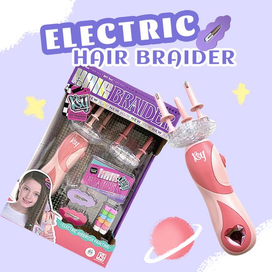Kyduu Automatische haarvlechter, vlecht styler, Elektrisch automatisch Kyduu Automatische haarvlechter, vlecht styler, Elektrisch automatisch