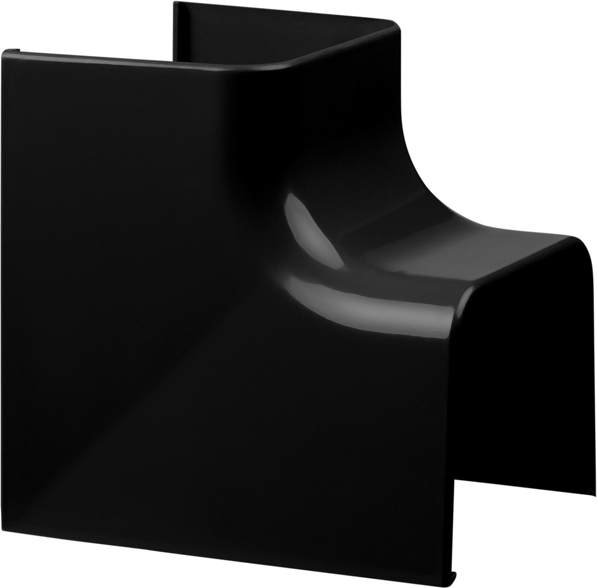 Evolar Airco Binnen Bocht - Zwart - 90 x 65 MM - 90°