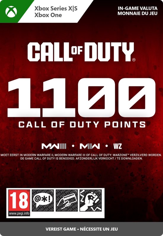Call of Duty - 1100 Call of Duty Points - Xbox Series X|S/Xbox One Download