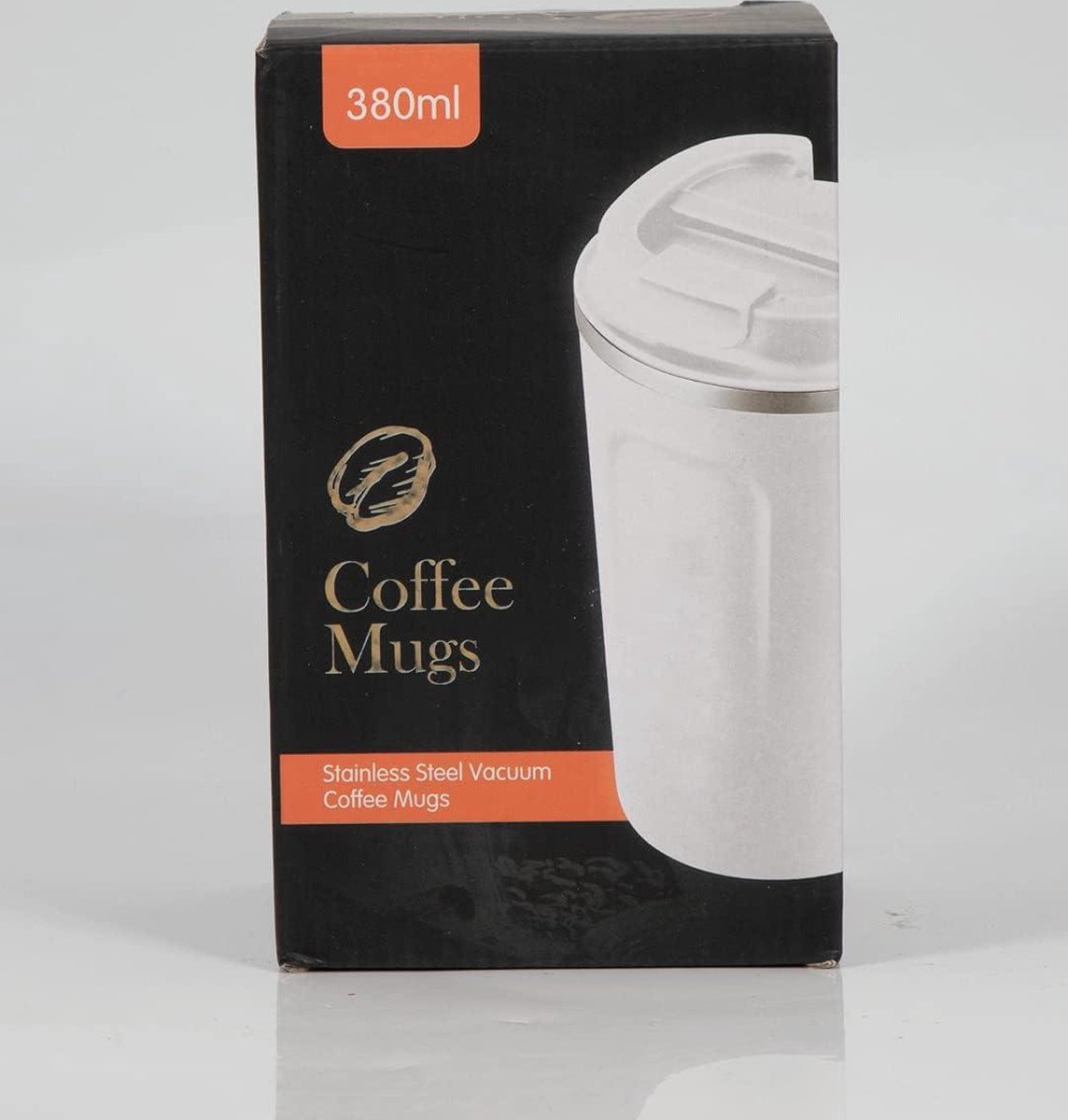 Thermosbeker Koffie To Go met Draagriem & Thee-Infuser, Geïsoleerd & Lekvrij - BPA-Vrij, Vaatwasmachinebestendig | Dubbelwandige Isolatie Coffee & Thee RVS Reisbeker Mok, Vrouw Man | Travel Mug