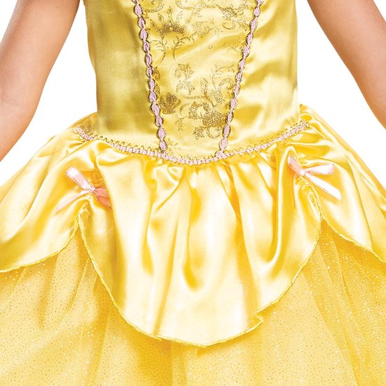 Smiffys - Disney La Beauty et la Bête Belle Costume Robe Enfants - Taille 94-110 - Jaune