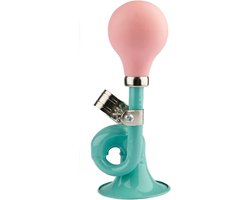 Fietstoeter krul PexKids - Groen met roze bol