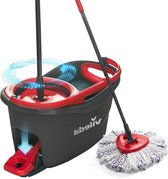 Set complet de vadrouille rotative avec seau - Manche télescopique 85-123 cm - Vileda Turbo 3in1