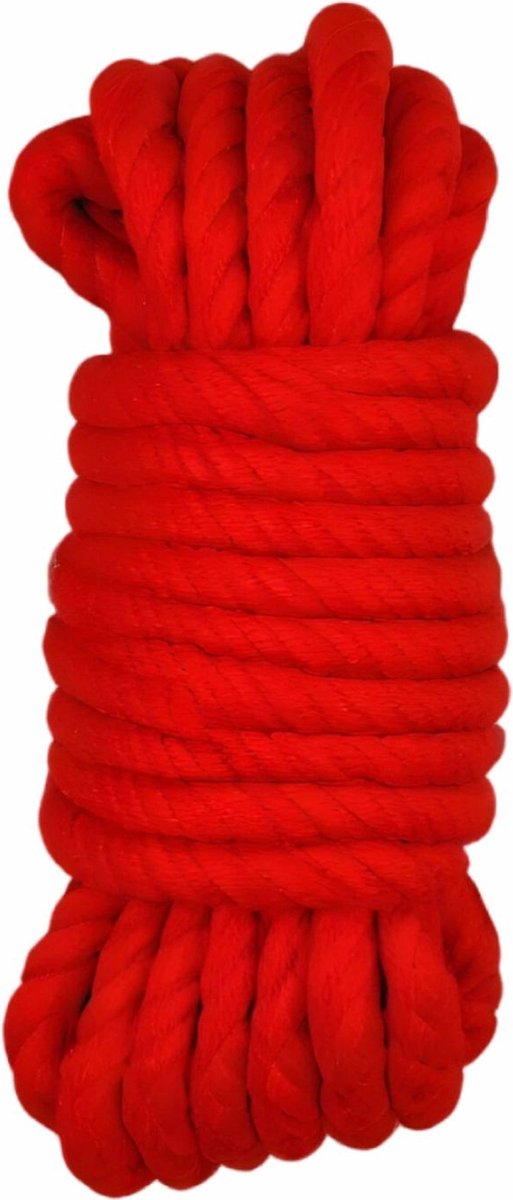 Goedkoopste Bondagetouw - 5m - Rood