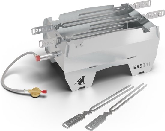 Skotti Pikes RVS Barbecue Spiesen van Skotti — afbeelding 4