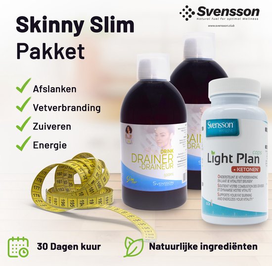 Detox Afvallen en Fatburner Maandpakket Natuurlijk Afslanken - Verhoogt ...