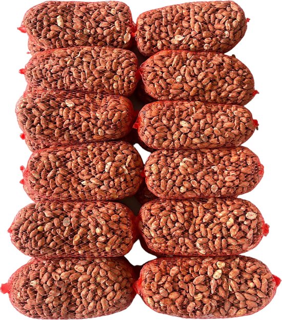 Balance 10x Pindanetjes - Vogelvoer Buitenvogels - Pinda's Voor Vogels - Vogelpinda's