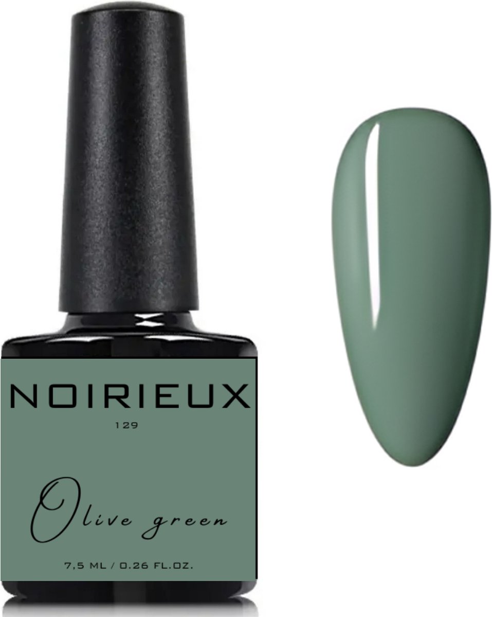 Goedkoopste Gellak - NOIRIEUX® Premium Gellak - Nagellak - Gel nagellak - 7.5ML - Olive Green