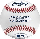 Baseball en cuir Rawlings ROLB2 - Blanc - 9 pouces