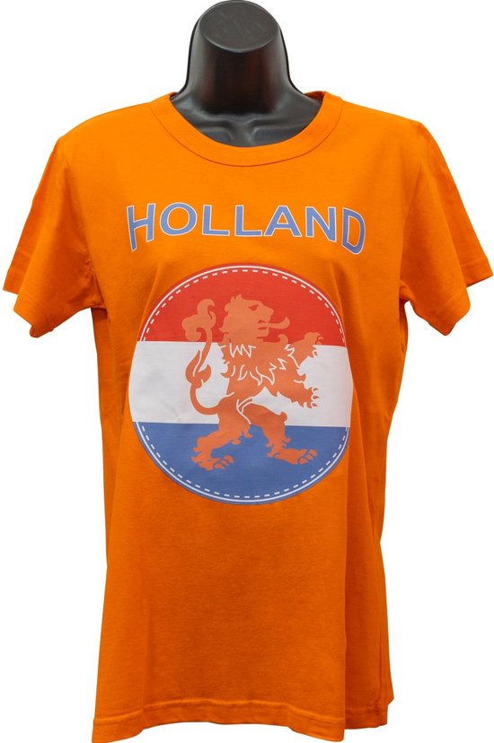 T-shirt Nederland dames - Championnat d'Europe de football - Jeux Olympiques - maillot orange - Maillot de supporter des Holland - Equipe nationale néerlandaise - Taille 48 - Taille 3XL