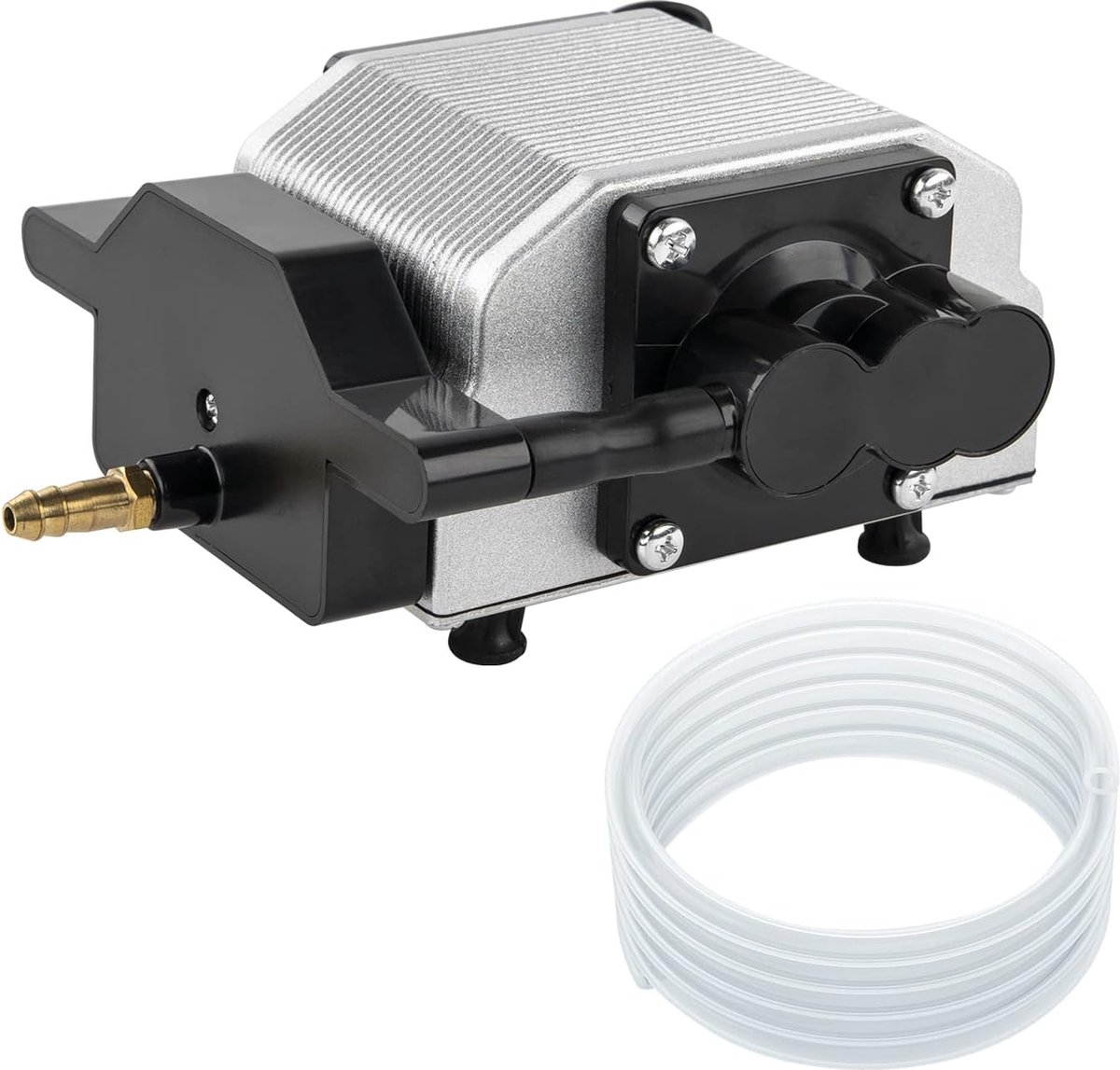 FoxAlien - AP30A Portable Air Assist Pump - 30L/min Verstelbaar Luchtvolume voor CNC Graveermachines