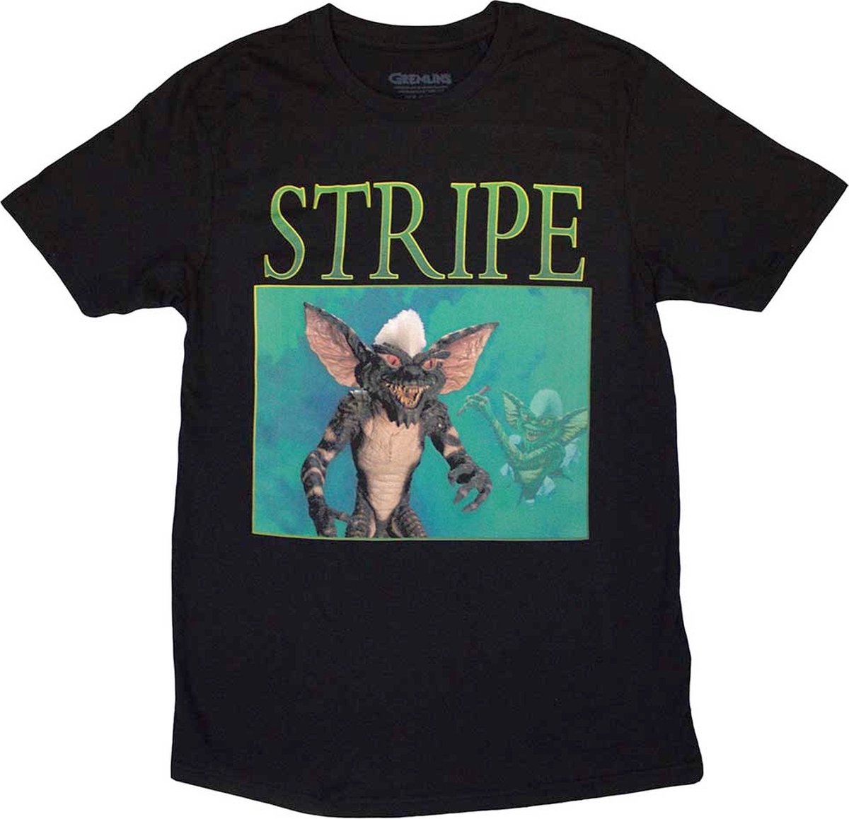 Gremlins - Stripe Homage Heren T-shirt - M - Zwart