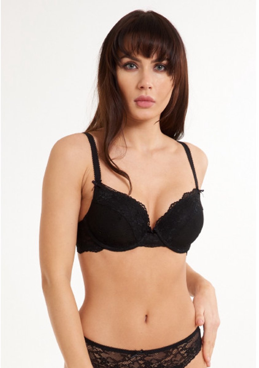 LingaDore DAILY T-Shirt Push up BH Zwart