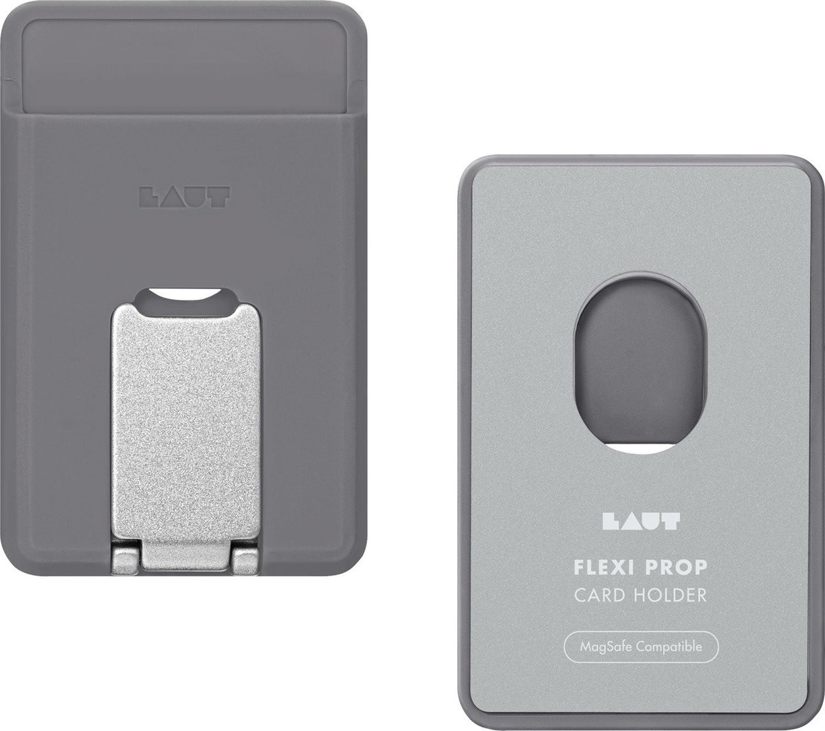 LAUT MagSafe Wallet - Grijs