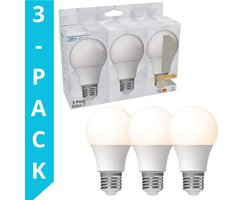 LED's Light LED lampen met grote E27 fitting - Warm wit licht - 8W 60W - 3PACK - Lamp - Ledlampen
