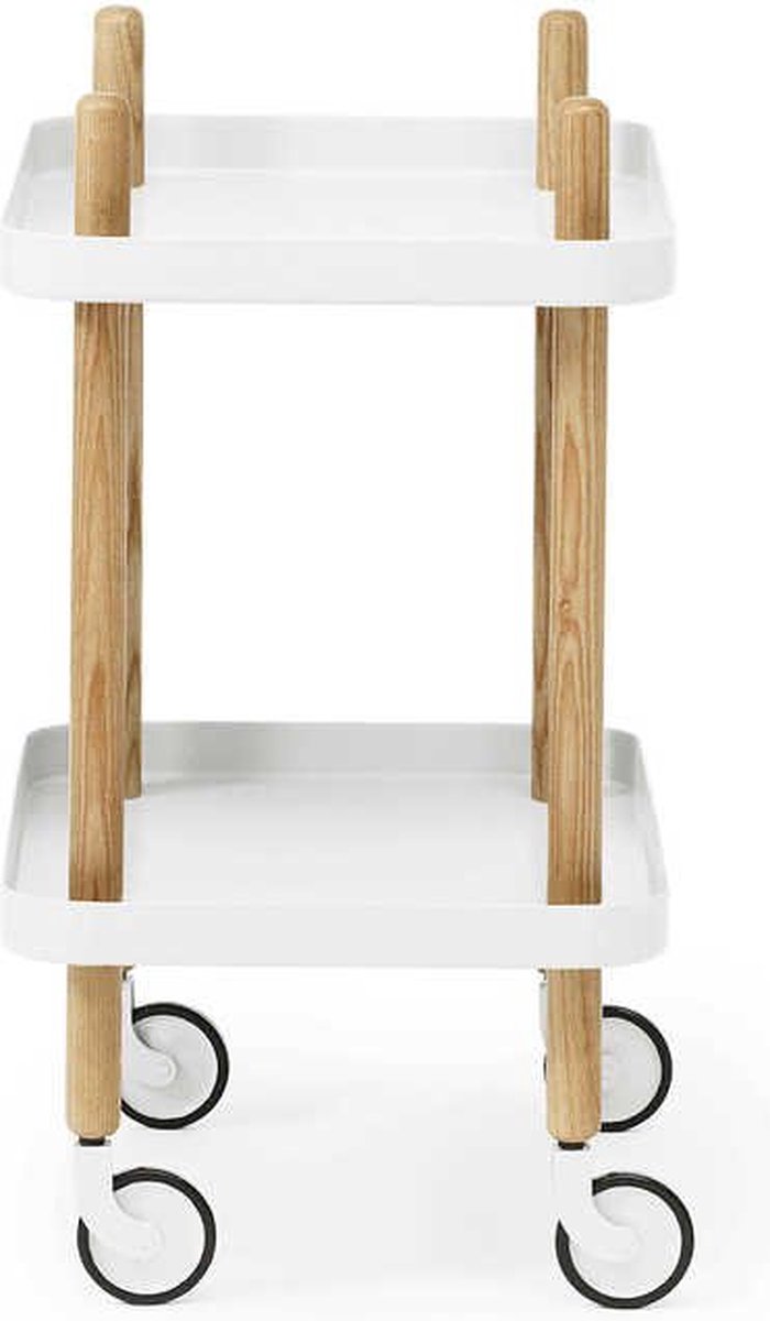 Block Trolley 45 Wit