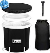 LaCardia IJsbad XL - Met isolerende afdekhoes - met Thermometer - Ice Bath - Dompelbad - Opvouwbaar - Inklapbaar - Opblaasbaar Zitbad - 75 CM