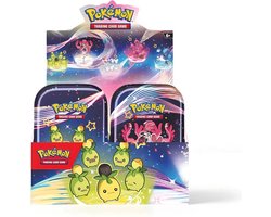 Pokemon paldean fates mini tin display (10 stuks)
