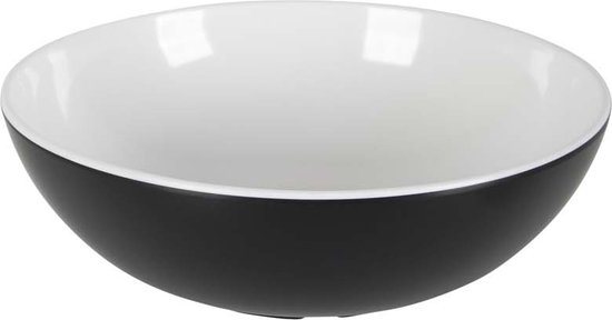 Gimex - Solid Line - Servies - Zwart & Wit - 16-Delig van GIM — afbeelding 2
