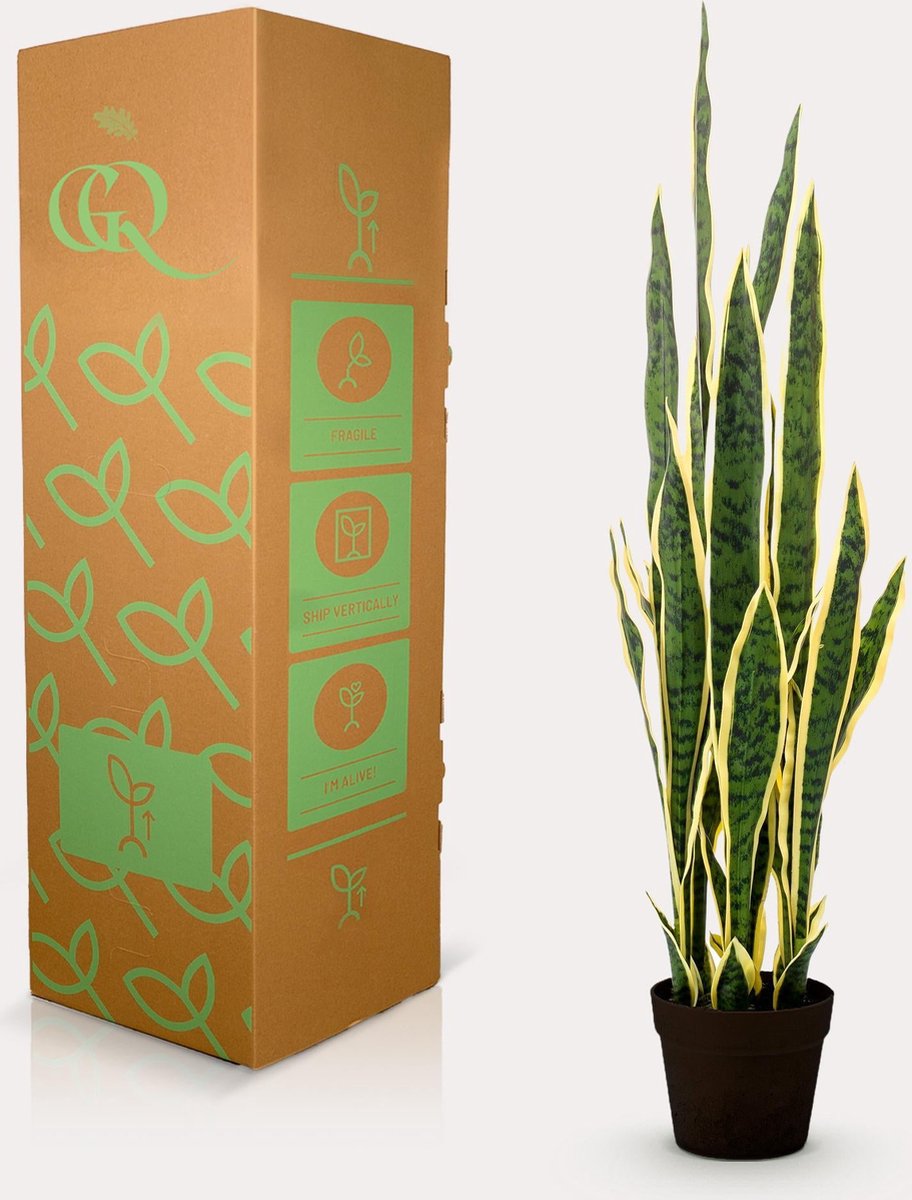 Kunstplant Sanseveria Trifasciata Vrouwentong 97 cm