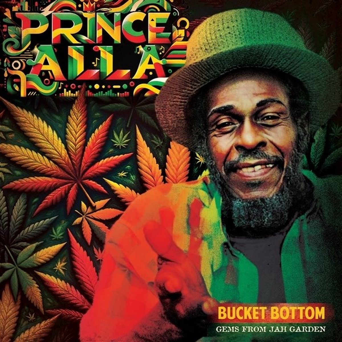 Prince Alla - Bucket Bottom: Gems From Jah Garden (LP) (Coloured Vinyl)