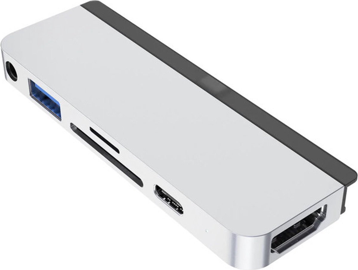 HYPER 6-in-1 USB-C Hub voor de Apple Ipad Pro (HD319-SILVER)