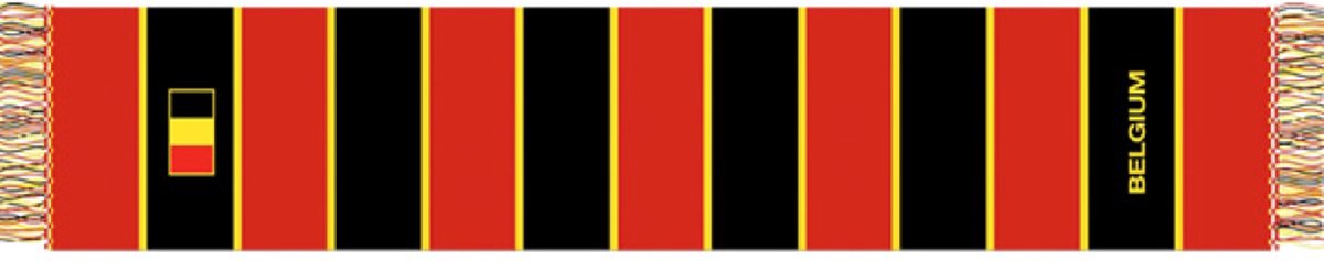 Belgium Sjaal Gestreept