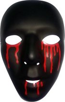 RUBIES FRANCE - Zwart masker met bloederige tranen voor mannen - Maskers > Half maskers