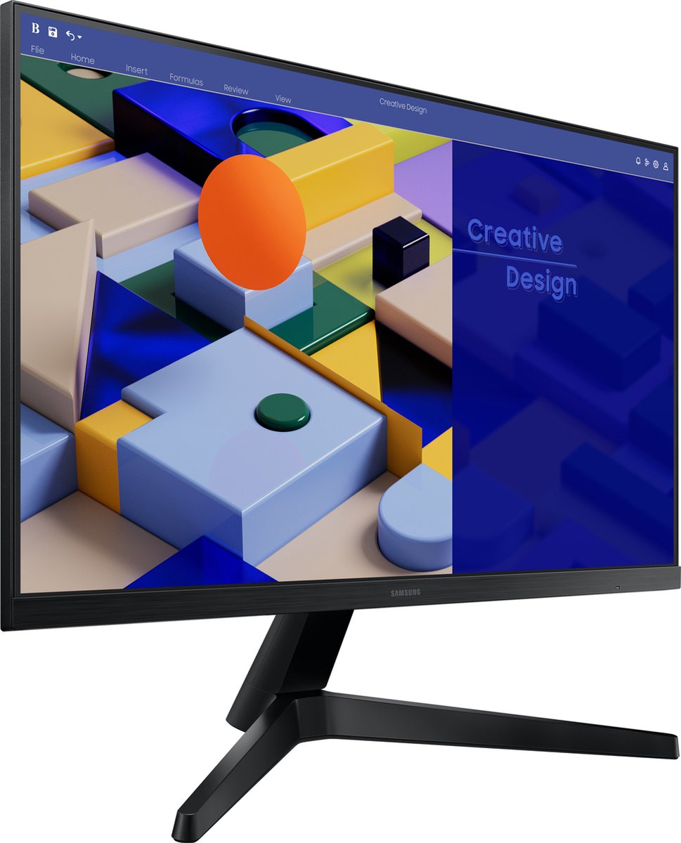 SAMSUNG LS24C310EAUXEN - 24 inch - 1920 x 1080 (Full HD) - IPS-paneel - Flat