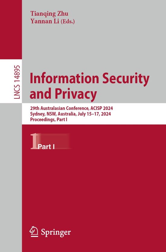 Springer Nature Proceedings Computer Science 1 - Information ... - cover
