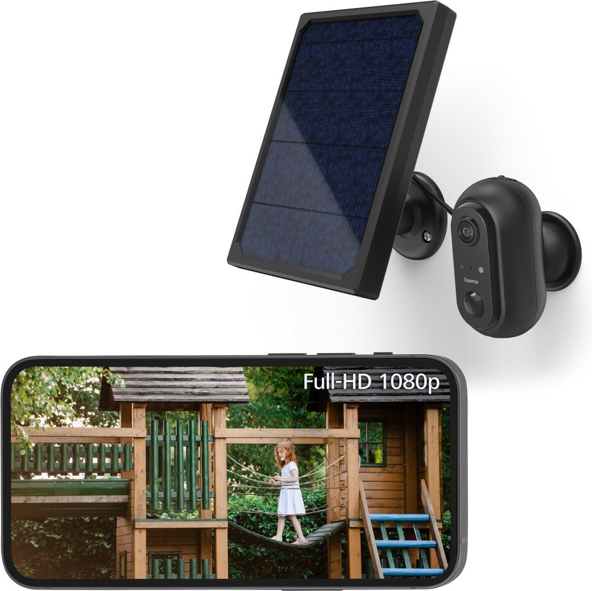 Hama 00176648 bewakingscamera IP-beveiligingscamera Buiten Muur