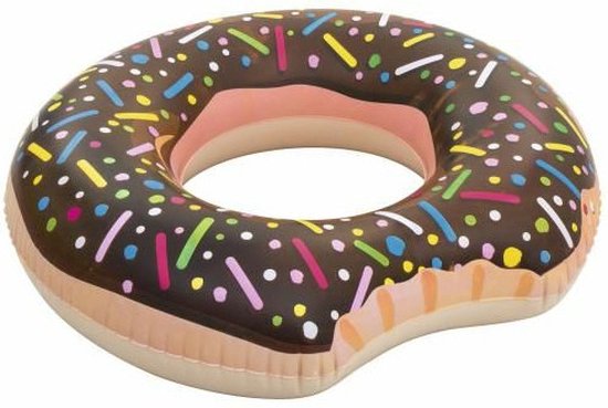 Bouée Gonflable Donut Intex - Classique Pour Piscine, Plage, Jeux D'eau, été, Détente Et Amusement