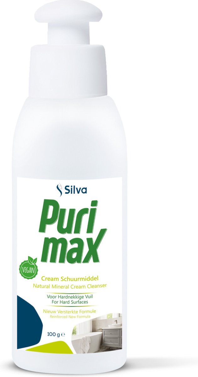 Silva - Purimax - Cream Schuurmiddel - 100g - Krachtig middel - Vegan