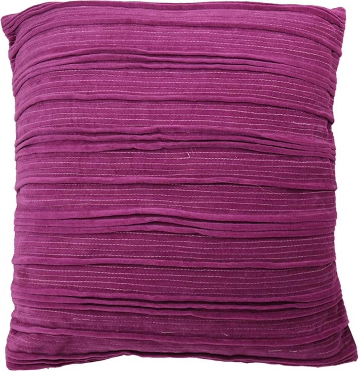 Linen & More Kussen Jen Paars | 45 X 45 | Sierkussen Voor Woonkamer Of Slaapkamer